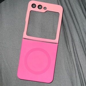 Samsung Z flip 5 Pink Phone Case